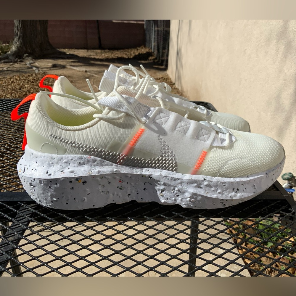 Nike Crater Impact Summit White Crimson Sneakers